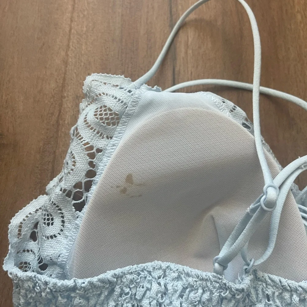 Victoria's Secret Lace Bralette in Soft Blue - Picture 4 of 4